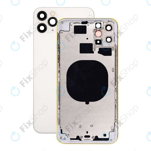 Apple iPhone 11 Pro Max - Zadní Housing (Silver)