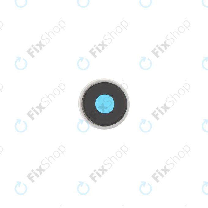 Apple iPhone 16e - Sklíčko Zadní Kamery s Rámom (White)