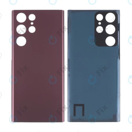 Samsung Galaxy S22 Ultra S908B - Bateriový Kryt (Burgundy)