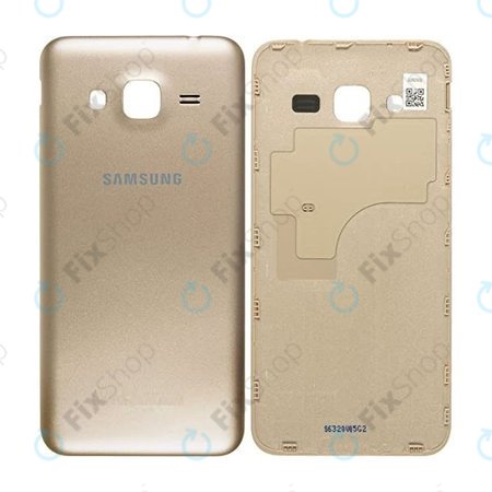Samsung Galaxy J3 J320F (2016) - Bateriový Kryt (Gold) - GH98-38690B Genuine Service Pack
