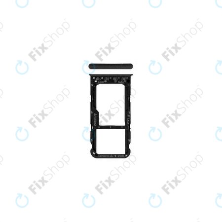 Huawei P Smart FIG-L31 - SIM / SD Slot (Black) - 51661HCM, 51661HCT Genuine Service Pack