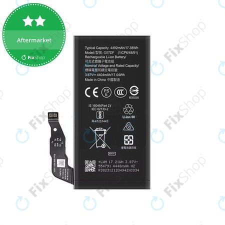 Google Pixel 8a - Baterie GO7DF 4492mAh