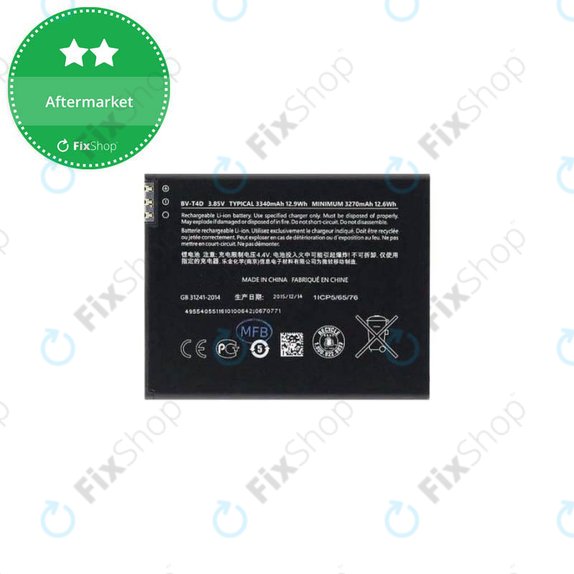 Microsoft Lumia 950 XL - Baterie BV-T4D 3340mAh