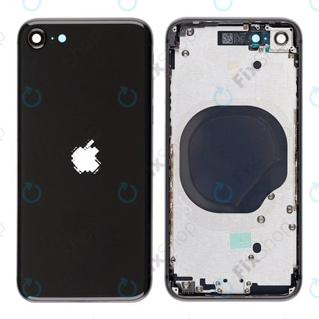 Apple iPhone SE (2nd Gen 2020) - Zadní Housing (Black)