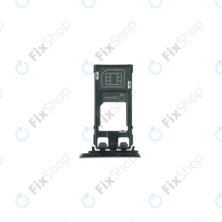 Sony Xperia XZ F8331 - SIM Slot (Mineral black) - 1304-9102 Genuine Service Pack