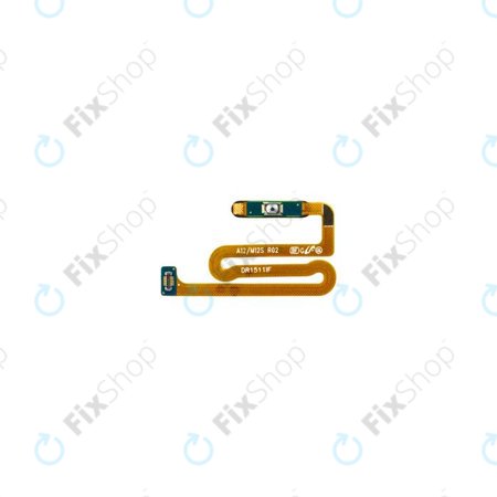 Samsung Galaxy M22 M225F - Senzor Otisku Prsta + Flex Kabel (White) - GH96-14541B Genuine Service Pack