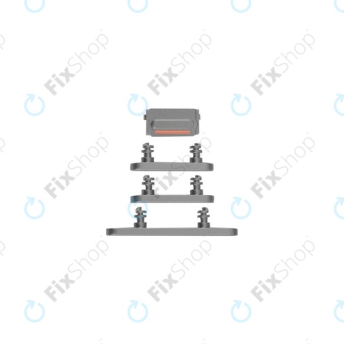 Apple iPhone 14 Pro - Boční Tlačítka (Space Black)