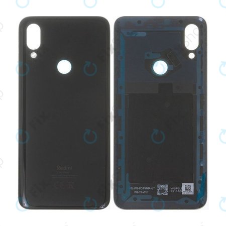 Xiaomi Redmi 7 - Bateriový Kryt (Eclipse Black)