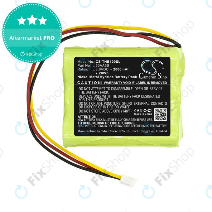 Baterie pro Toniebox, 2000mAh, Ni-MH, 3.6V, 50AA5S, HQ