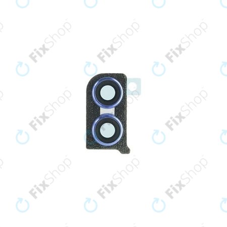 Huawei Honor 8X - Rám Sklíčka Zadní Kamery (Blue) - 51661KXA Genuine Service Pack
