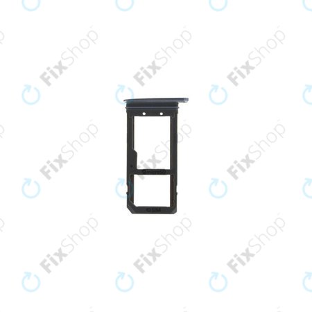 Samsung Galaxy S7 G930F - SIM/SD Slot (Black) - GH98-39260A Genuine Service Pack