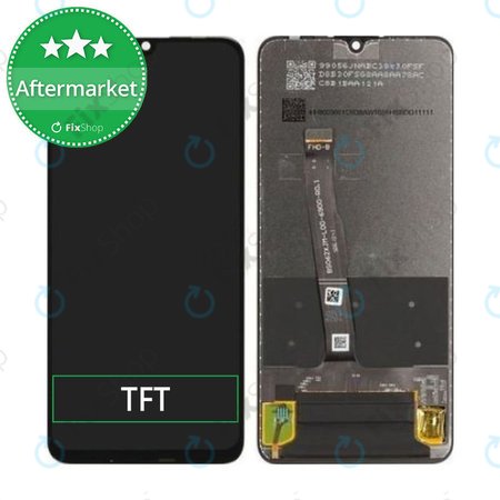 Huawei P30 Lite, P30 Lite (2020) - LCD Displej + Dotykové Sklo (Black) TFT
