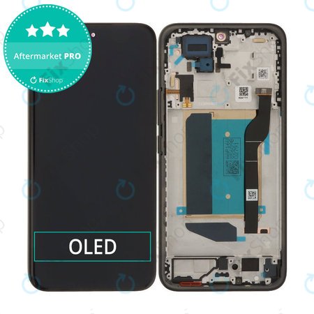 Displej OLED pro Xiaomi Redmi Note 15 Pro+ 5G, Dotykové sklo s rámem