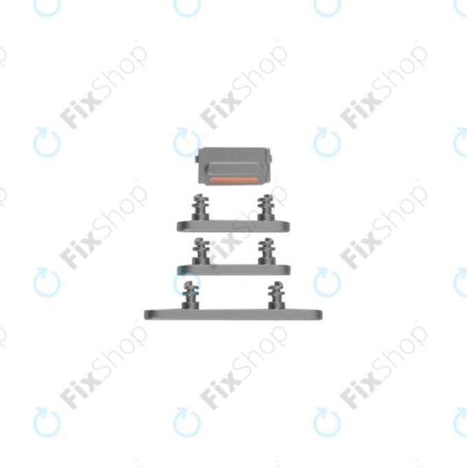 Apple iPhone 14 Pro Max - Boční Tlačítka (Space Black)