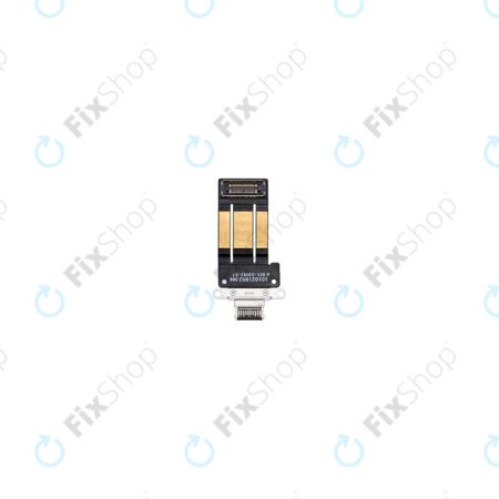 Apple iPad Pro 11.0 (3rd Gen, 4th Gen), 12.9 (5th Gen) - Nabíjecí Konektor + Flex Kabel (Black)