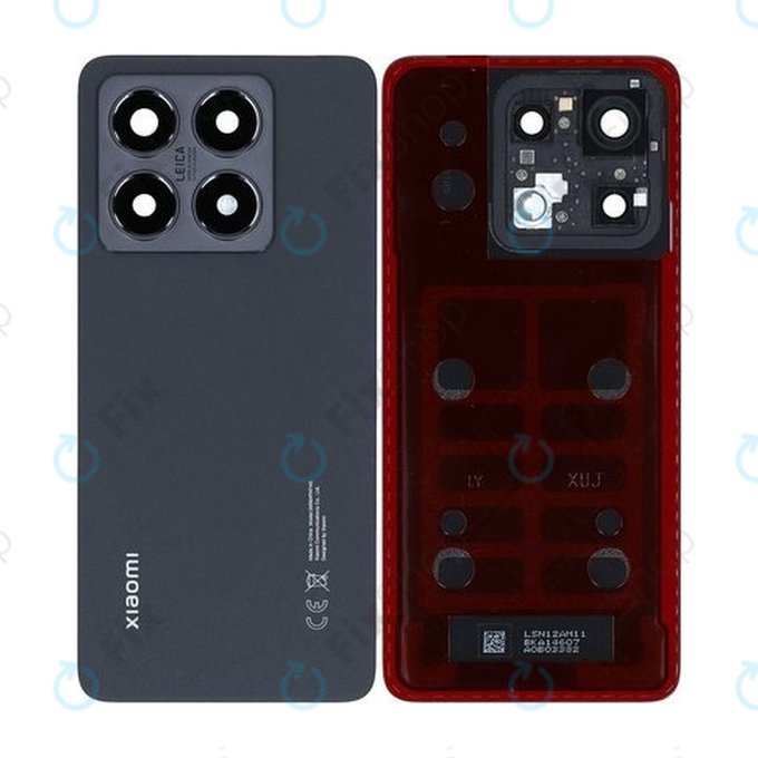 Xiaomi 14T - Bateriový Kryt (Titan Black) - 5600070N12A00 Genuine Service Pack