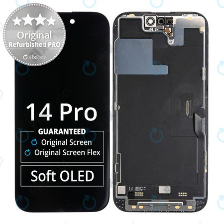 Apple iPhone 14 Pro - LCD Displej + Dotykové Sklo + Rám Original Refurbished PRO