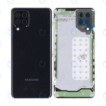 Samsung Galaxy A22 A225F - Bateriový Kryt (Black) - GH82-25959A, GH82-26518A Genuine Service Pack