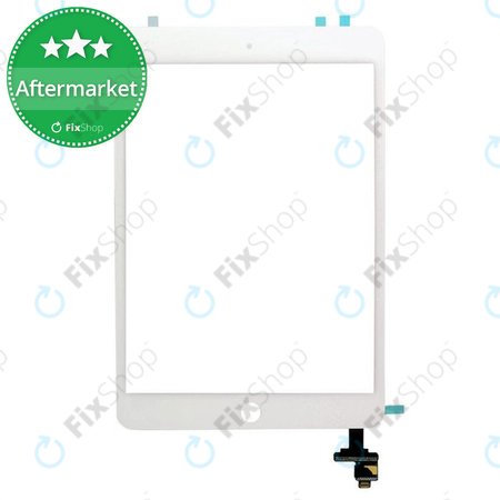 Apple iPad Mini, Mini 2 - Dotykové Sklo + IC Konektor (White)