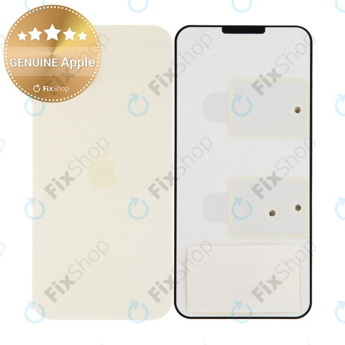 Sklo Zadního Housingu pro iPhone 15 Plus | Yellow | 661-37210 | Genuine Apple