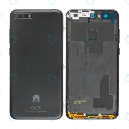 Huawei Y6 (2018) - Bateriový Kryt (Black) - 97070TXT Genuine Service Pack