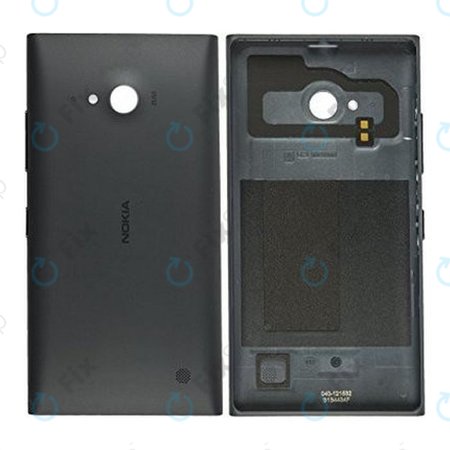 Nokia Lumia 730, 735 - Bateriový Kryt + NFC Anténa (Gray) - 02507Z3 Genuine Service Pack
