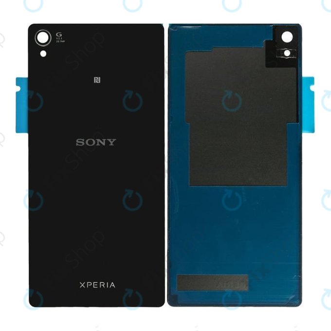 Sony Xperia Z3 D6603 - Bateriový Kryt bez NFC Antény (Black)