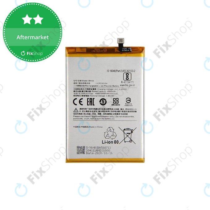 Xiaomi Redmi 9C, 9A - Baterie BN56 5000mAh