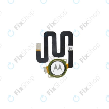 Motorola One (P30 Play) - Senzor Otisků Prsta + Flex Kabel (White)