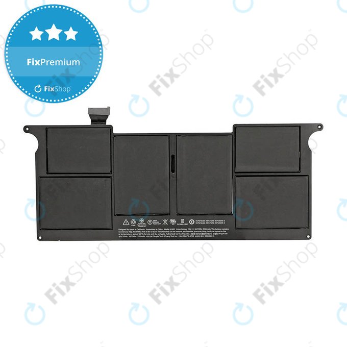 Apple MacBook Air 11" A1465 (Mid 2013 - Early 2015) - Baterie A1495 5200mAh FixPremium
