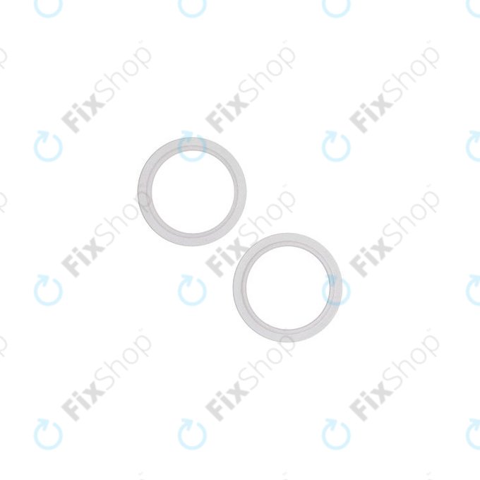 Apple iPhone 13, 13 Mini - Rám Sklíčka Zadní Kamery (Starlight) - 2ks