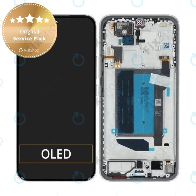 Displej pro Xiaomi Redmi Note 15 Pro+ 5G, Mocha Brown, Dotykové sklo s rámem, 5600250P16U00, Genuine Service Pack