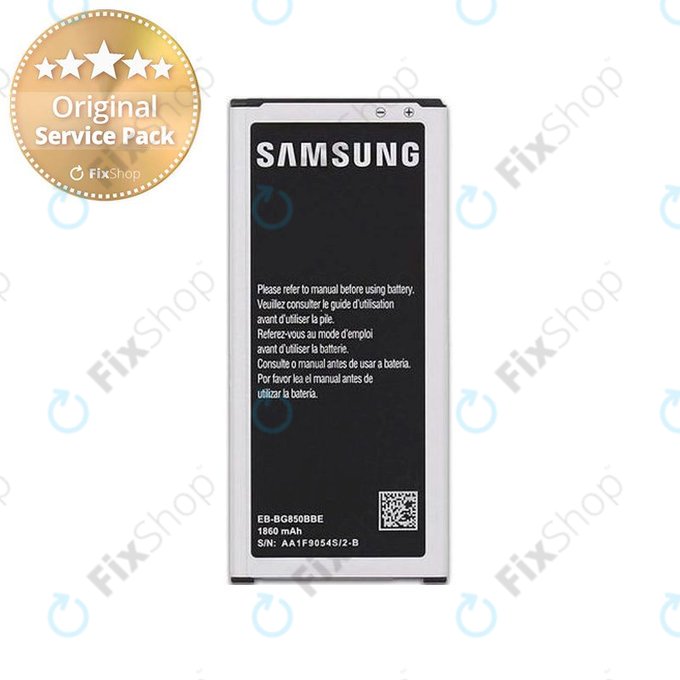 Samsung Galaxy Alpha G850F - Baterie EB-BG850BBE 1860mAh - GH43-04278A Genuine Service Pack