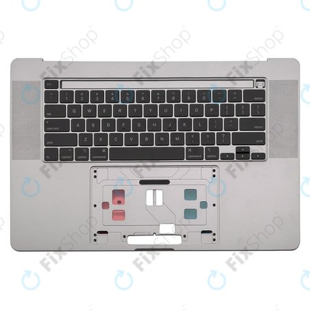 Apple MacBook Pro 16" A2141 (2019) - Horní Rám Klávesnice + Klávesnice UK (Space Gray)