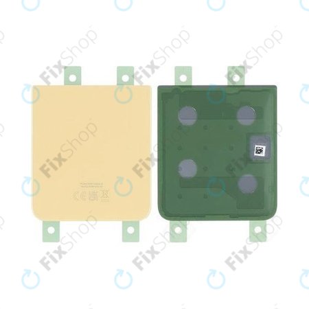Samsung Galaxy Z Flip 4 F721B - Bateriový Kryt B/G (Yellow) - GH82-29654G Genuine Service Pack