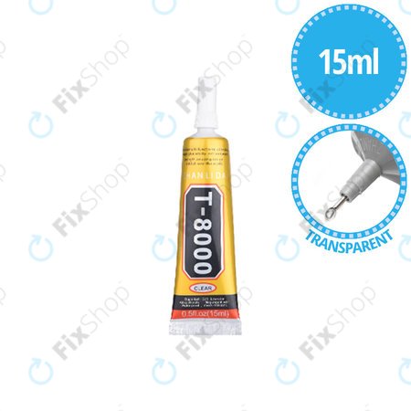 Adhesive Lepidlo T-8000 - 15ml (Bezbarvé)