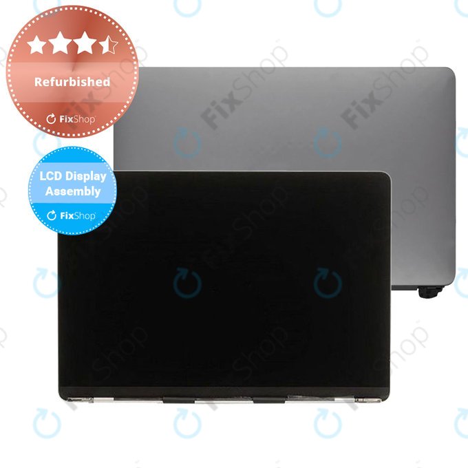 Apple MacBook Pro 13" A1708 (Late 2016 - Mid 2017) - LCD Displej + Přední Sklo + Kryt (Space Gray) Refurbished