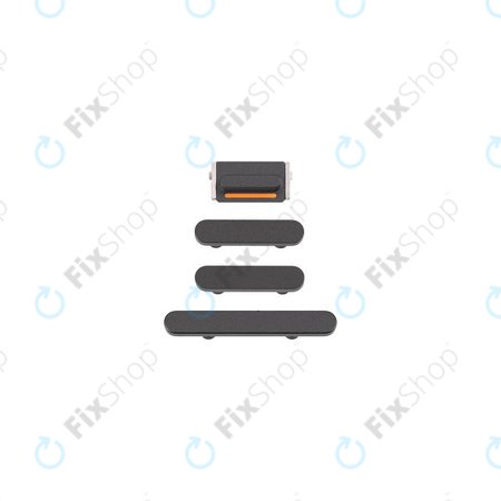 Apple iPhone 13, 13 Mini - Boční Tlačítka (Midnight)