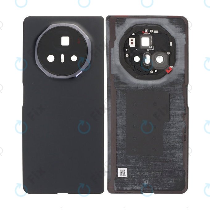 Honor Magic V3 - Bateriový Kryt Komplet (Velvet Black)