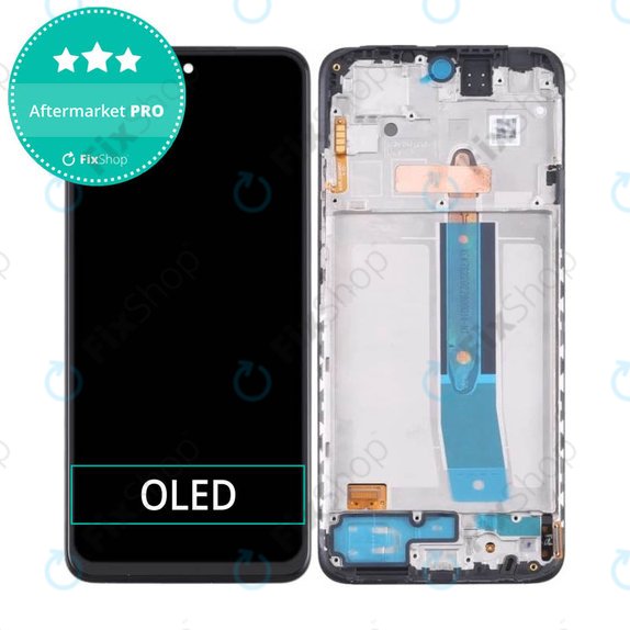 Xiaomi Redmi Note 11, 11S, Poco M4 Pro 4G - LCD Displej + Dotykové Sklo + Rám (Graphite Grey) OLED