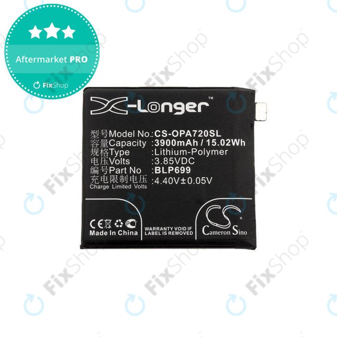 OnePlus 7 Pro - Baterie BLP699 3900mAh HQ