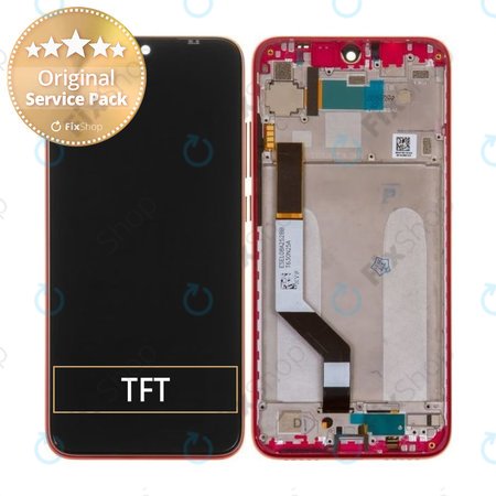 Xiaomi Redmi Note 7 - LCD Displej + Dotykové Sklo + Rám (Nebula Red) - 5609100030C7, 560910008033 Genuine Service Pack