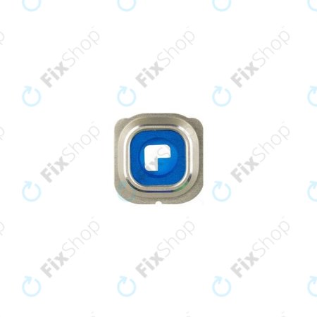 Samsung Galaxy S6 Edge G925F - Rám Sklíčka Zadní Kamery (Gold Platinum) - GH98-35867C Genuine Service Pack