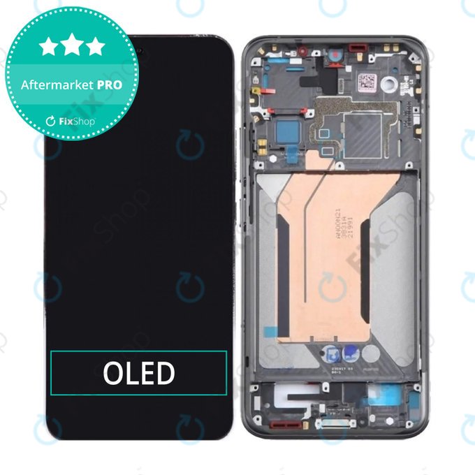Xiaomi 14 23127PN0CC - LCD Displej + Dotykové Sklo + Rám (Black) OLED