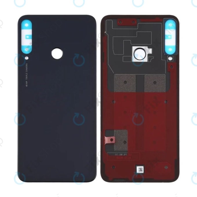 Huawei P40 Lite E - Bateriový Kryt (Midnight Black)