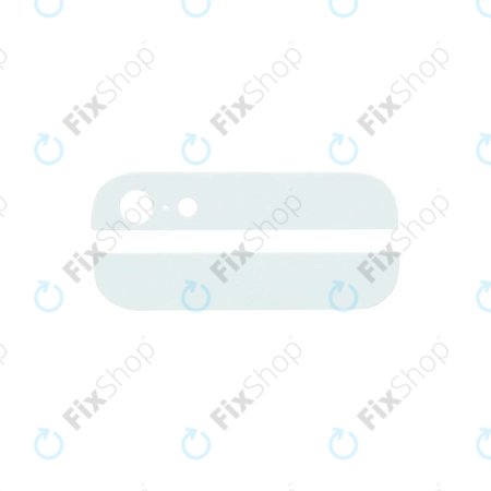 Apple iPhone 5 - Zadní Skleněné Lišty (White)