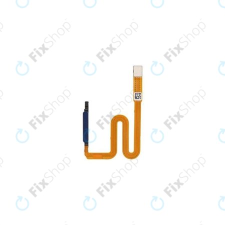 Samsung Galaxy A03s A037G - Senzor Otisku Prstu + Flex Kabel (Blue) - GH81-21253A Genuine Service Pack