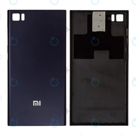 Xiaomi Mi3 - Bateriový Kryt (Black)