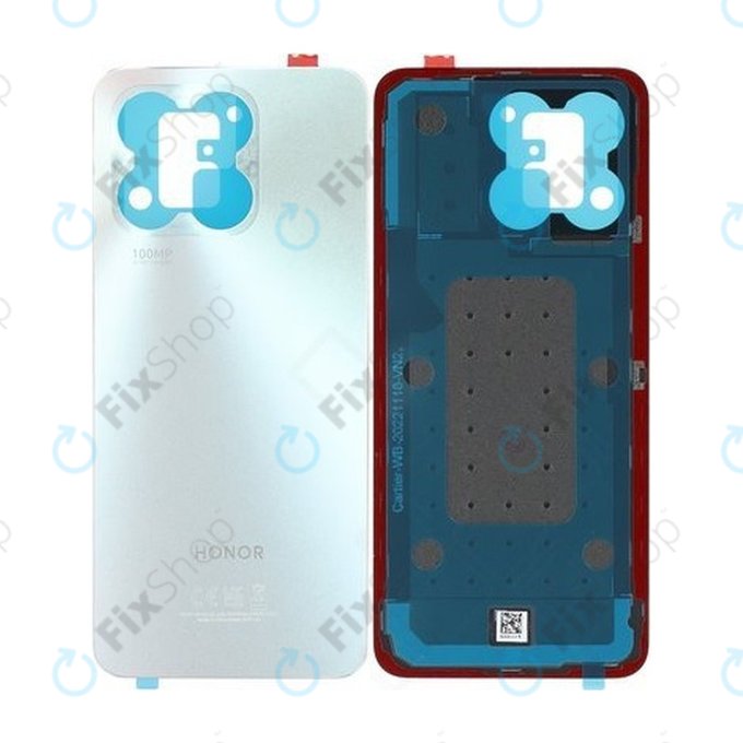 Honor X8a - Bateriový Kryt (Titanium Silver) - 0235AEUR Genuine Service Pack