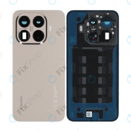 Kryt baterie pro Xiaomi 15T Pro 5G, Mocha Gold, 5600090O12U00, Genuine Service Pack